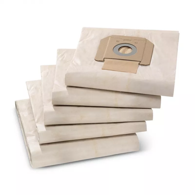 Kärcher 5 pz. -NT 65/2 ECO sacchetti per aspirapolvere a cilindro, 5 pz.