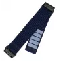 Cinturino sportivo di ricambio FIXED per Garmin QuickFit 22 mm — nylon blu scuro, 160–210 mm