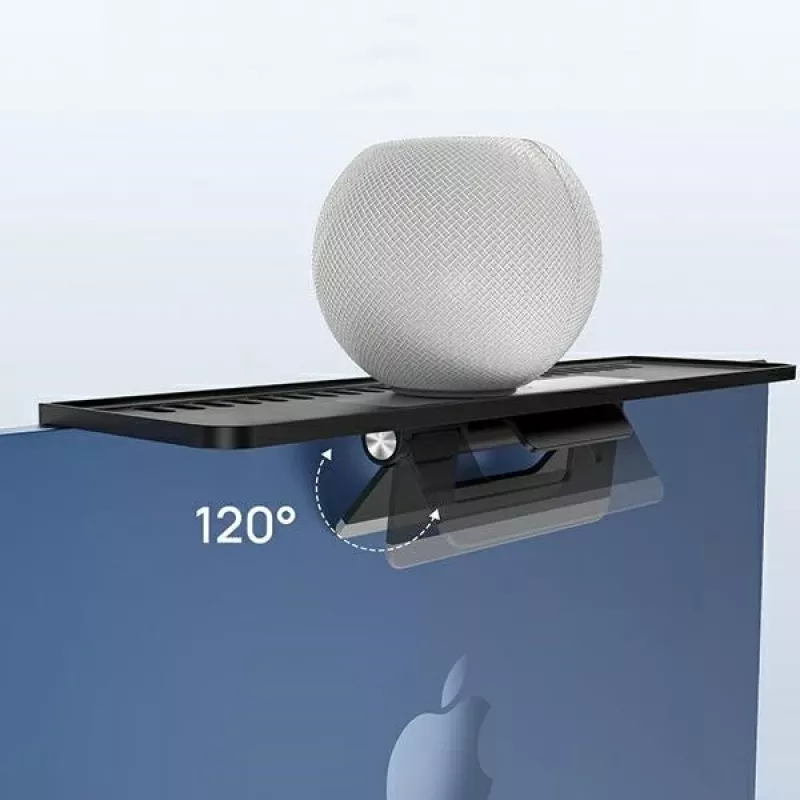 Supporto portaoggetti per iMac SODi 312 nero