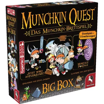 Munchkin Quest Big Box, gioco da tavolo