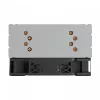 Dissipatore ad aria per CPU SAVIO SAVGCOVORTEXX2ARGB con 4 heatpipe, ventola ARGB 120 mm, nero