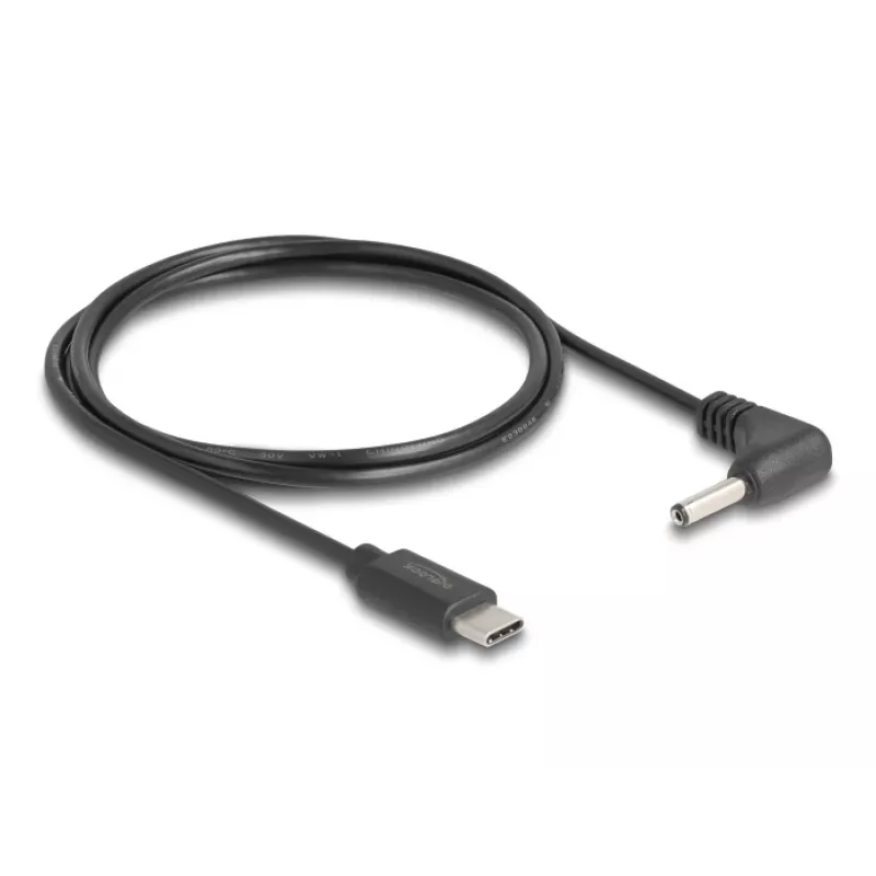 Cavo di alimentazione DeLOCK 85393 nero 1,5 m USB-C 3,5 x 1,35 mm