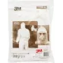 Tuta protettiva 3M 4510XL, tuta monouso, taglia XL, bianco