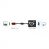 Adattatore per cavo video DeLOCK 62994 USB Type-C a VGA 0,2 m nero