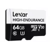 Scheda microSD High Endurance 64 GB C10 A1 U1 V30 100/35 MB/s