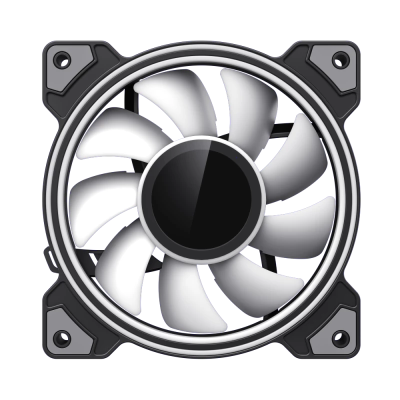 Gamemax | Ventola per case | DUAL RING INFINITY | Nero