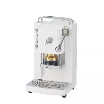 Faber Pro Essential 3.0 Macchina per caffè espresso per cialde E.S.E., bianco / cromo