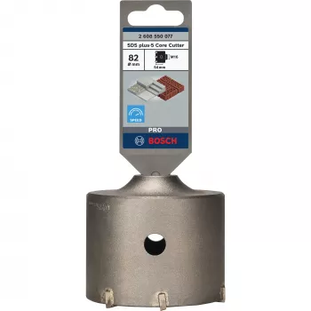PRO SDS plus-5 Punta a corona per foratura, Ø 82 mm