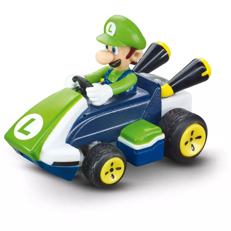 CARRERA RC gara da tavolo Mario Set 370430015 – RC da tavolo 2,4 GHz Mario & Luigi