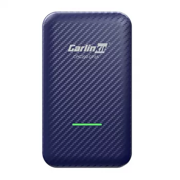 Adattatore wireless Carlinkit CPC200-CP2A per Apple CarPlay e Android Auto, Wi‑Fi 5150–5250/5725–5850 MHz, Bluetooth 5.2, USB-C