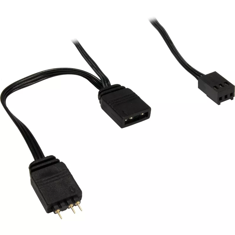 Dissipatore liquido all-in-one INTER-TECH LC-360 RGB — ventola 12 cm, cuscinetto idraulico, nero