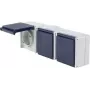 as - Schwabe 62464 presa da parete IP54 grigia (62464)