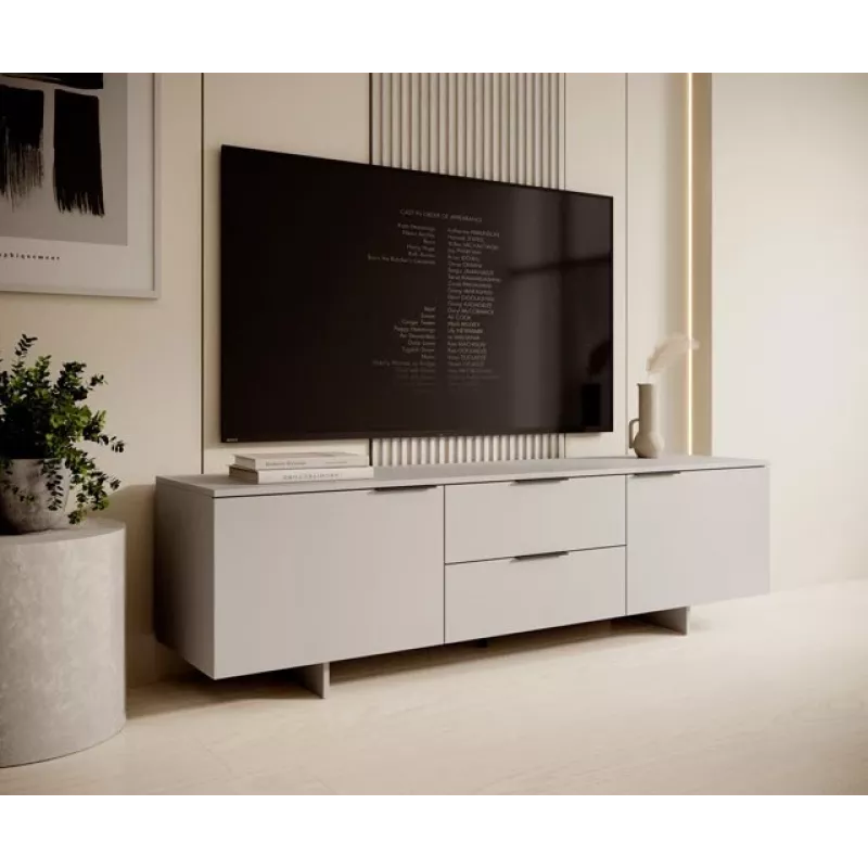 Mobile RTV Cama 2D2S ALMA 180x41.5xH55 cashmere