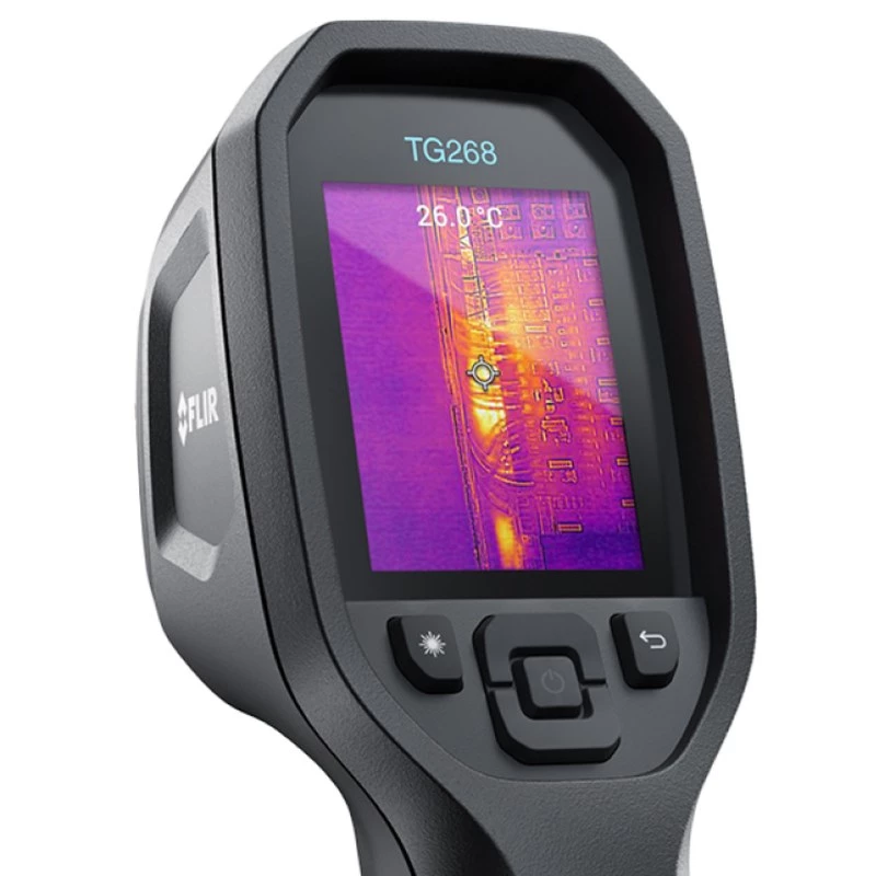 Termometro a infrarossi FLIR TG268 da -25 a +400 °C nero, display integrato, LCD, 320 x 240 pixel
