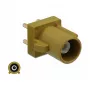 Connettore per cavo DeLOCK 89736 FAKRA K marrone