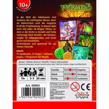 Wizard Extreme, gioco di carte