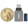 Adattatore di interfaccia/genere UNITEK Y-A025CGY USB Type-C a USB Type-A, metallo