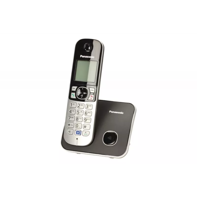 Panasonic KX-TG6811 telefono DECT con identificazione chiamante nero