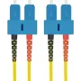 Cavo patch in fibra ottica helos 216666 OS2 9/125µm SC-SC duplex 0,5 m