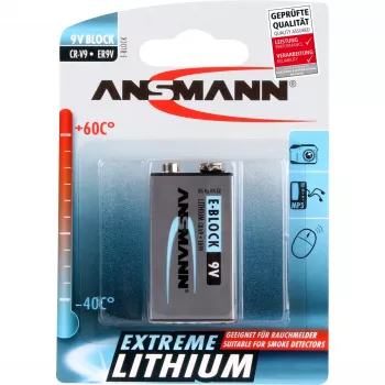 Batteria monouso Ansmann 9V E-Block