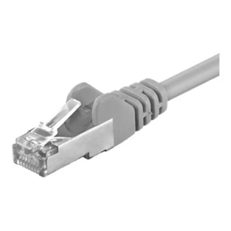 Cavo di rete GOOBAY CAT 5e F/UTP cavo patch RJ-45 su RJ-45 10 m grigio