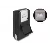 Portachiavi DELOCK 20932 organizzatore di chiavi in alluminio e plastica con combinazione, nero