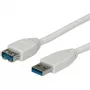 Cavo USB 3.0 VALUE A - A M/F 0,8 m
