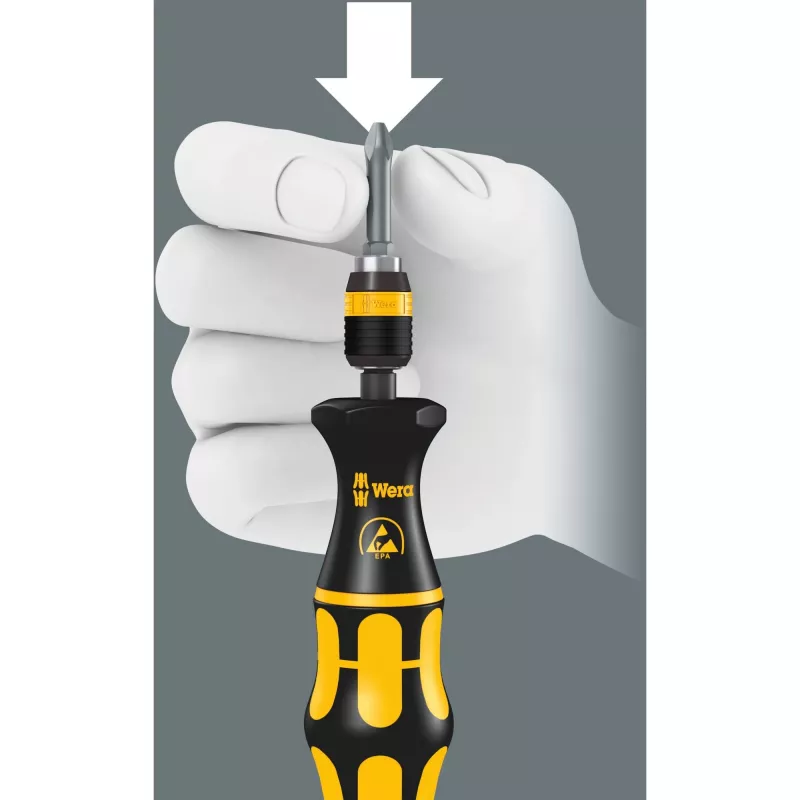 Wera Kraftform Kompakt 60 ESD - portapunte con set di punte - 17 pezzi (05051043001)