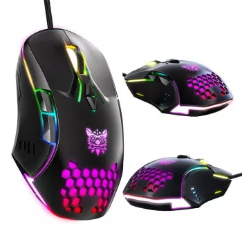 Mouse Onikuma CW902 RGB nero ON-CW902/BK USB
