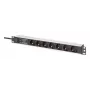 PDU ciabatta Digitus DN-95441 7 uscite AC 1U nero argento