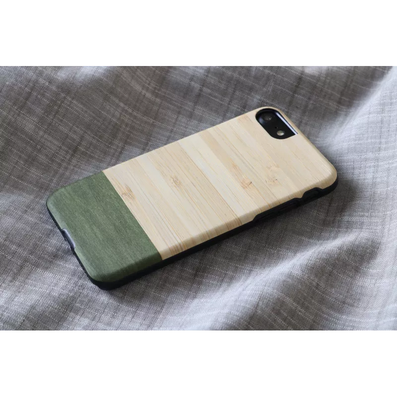 Custodia per cellulare man and wood per iPhone 7/8 – Bambuswald nero