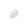 Caricabatterie USB AC DIGITUS 20W, 1x USB-C, 1x USB-A, ingresso 100–240V, bianco