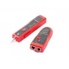 Tester per cavi di rete LANBERG NT-0501 — supporto RJ-11/RJ-12/RJ-45, lunghezza max 250 m, batteria integrata, indicatori LED, nero