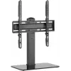 Supporto TV da tavolo Goobay Basic Fix | orientabile | 32-70 pollici | carico massimo 40 kg | nero