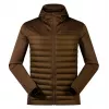 Giacca ibrida con cappuccio Berghaus uomo taglia M marrone