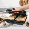 Salter EK6538VDE Tostiera per sandwich 4 fette