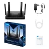 Cudy WR3000 router wireless Gigabit Ethernet Dualband (2,4 GHz / 5 GHz) nero