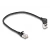 Cavo di rete DeLOCK RJ45 Cat.6A 0,25 m nero