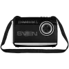 Altoparlante SVEN SRP-155, nero (3W, Bluetooth, FM/AM/SW, USB, microSD, torcia, batteria ricaricabile)