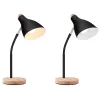 Lampada da tavolo TRACER TRAOSW47237 Scandi nero LED luminosità regolabile, braccio regolabile