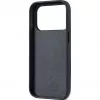 Mujjo Full Leather Case MagSafe custodia per iPhone 17 Pro grigio
