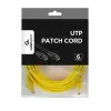 Cavo di rete GEMBIRD PP6U-5M/Y – Cat6 U/UTP, RJ-45 maschio su RJ-45 maschio, 5 m, giallo
