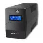 Qoltec Monolith UPS doppia conversione Online 0,65 kVA 360 W 2 prese AC