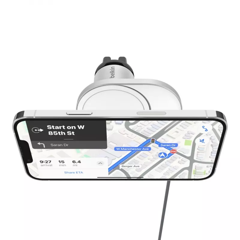 Caricabatterie wireless Belkin BoostCharge Pro grigio WIC008BTGR-NCV2