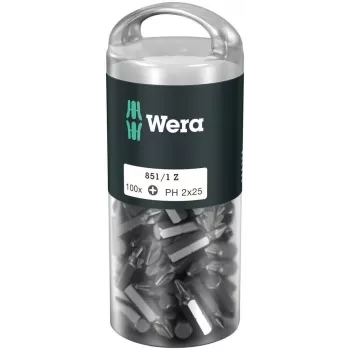Wera 851/1 Z DIY 100 SiS punte per cacciavite 100 pezzi