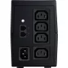 BlueWalker PowerWalker VI 650 SH IEC UPS, 650 VA (0,65 kVA), 360 W, 4 prese, 7 Ah, USB, 220-240 V, nero