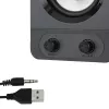 Esperanza EGS107 altoparlante 2.1 USB LED 5 W nero