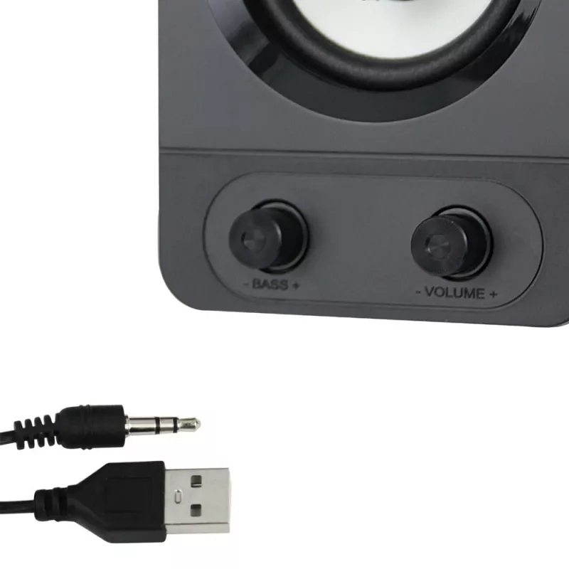 Esperanza EGS107 altoparlante 2.1 USB LED 5 W nero