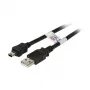Efb K5251SW.1,8 cavo USB nero