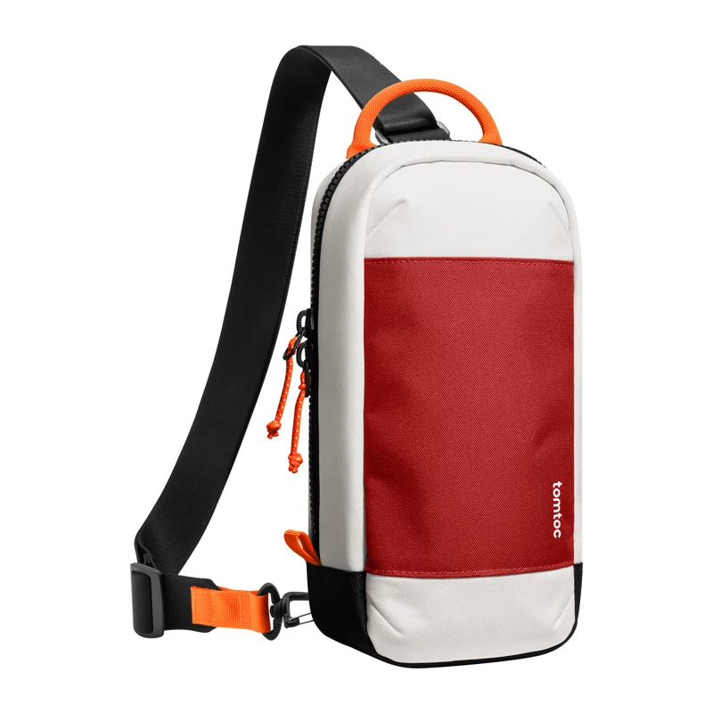 Borsa Tomtoc GameOn-G49 per Nintendo Switch 2, rosso